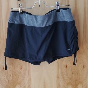 Nike dri fit skirt with liner